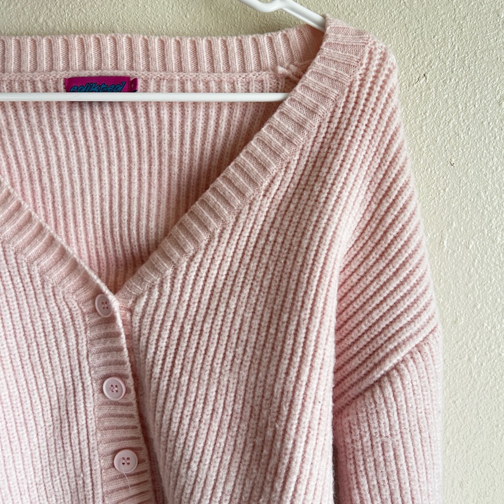 Pink Edikted Cardigan